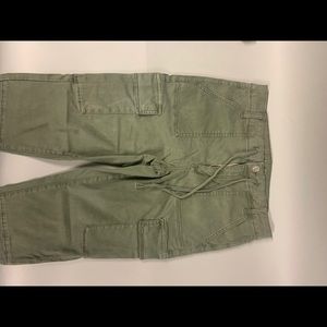 American Eagle Olive Cargo Utility Pants